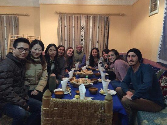 Auberge Des Peupliers Cafe Restaurant Akhendachou n'Ait Ouffi Bagian luar foto